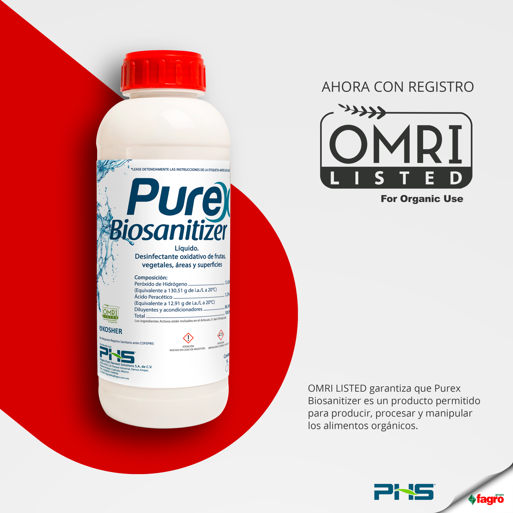 PUREX Biosanitizer Productos Fagro