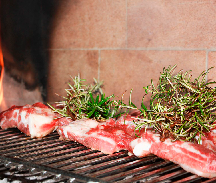 romero para conservar carne